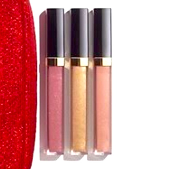 CHANEL Makeup New Chanel Sheer Sensation Lipgloss Trio Limited